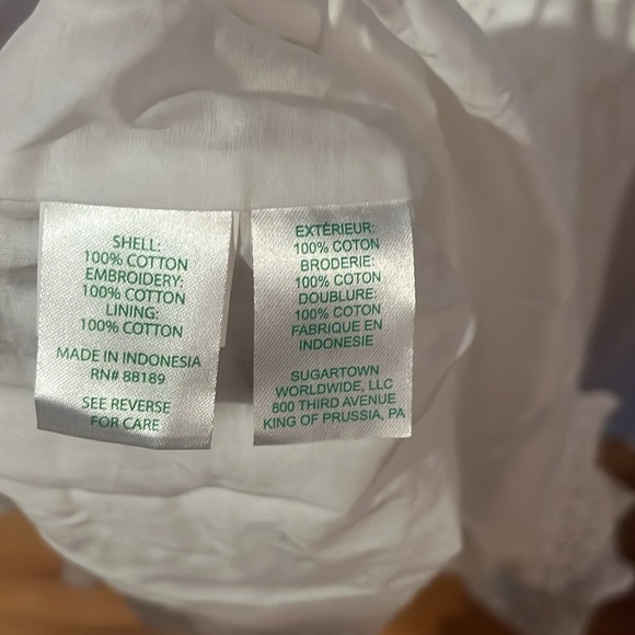 Lilly Pulitzer Alda Midi White Eyelet Dress women’s Small - Picture 9 of 9